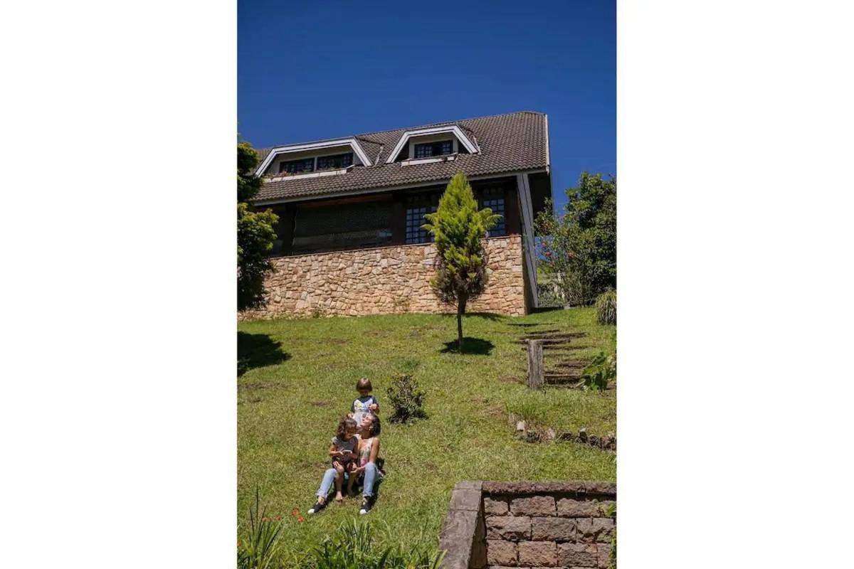Casa Nas Montanhas Com Ofuro Villa Campos do Jordão Esterno foto
