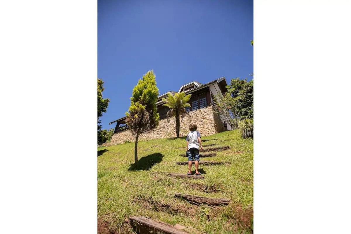 Casa Nas Montanhas Com Ofuro Villa Campos do Jordão Esterno foto