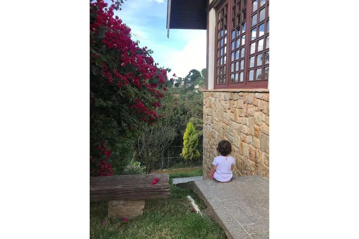 Casa Nas Montanhas Com Ofuro Villa Campos do Jordão Esterno foto